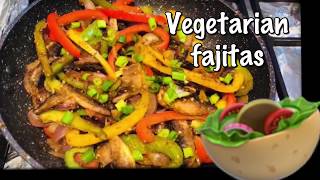 Vegetarian Fajitas  Fajitas recipe  Fajita Recipe  veggie Fajitas  vegetables Fajitas [upl. by Andert]