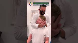 Cervical seated suboccipital lift Neck chiropractic treatments [upl. by Hairam]