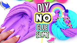 HOW TO MAKE SLIME WITHOUT GLUE No Glue Slime Recipes [upl. by Toomin924]