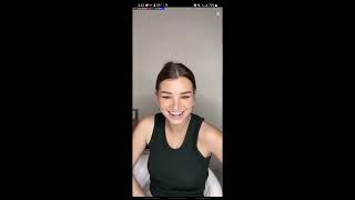 Brooke Monk Tiktok livestream January 17 2022 [upl. by Magner]