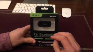 Edup Adattatore Bluetooth da auto  UNBOXING  TEST IN MACCHINA  REVIEW [upl. by Ainaznat]