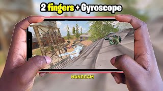 22KILLS 🤩 2 fingers  Gyroscope Solo vs squad handcam Gameplay On iPhone 13 Pro Max [upl. by Gunn]