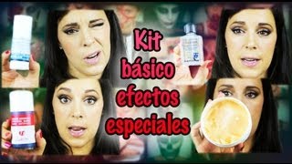 Kit básico efectos especiales 17  Silvia Quiros [upl. by Sivrep]