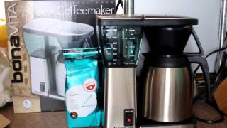 Bonavita BV1800TH 8Cup Coffee Maker with Thermal Carafe Review [upl. by Chiles]