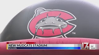 New Mudcats stadium in Wilson [upl. by Bronnie907]