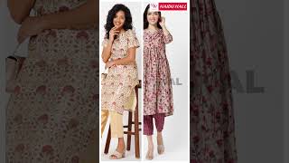 Express Yourself This Womens Day VNH Naiduhalls Kurtis Now with 15 off vnhnaiduhallcom [upl. by Nahtiek462]