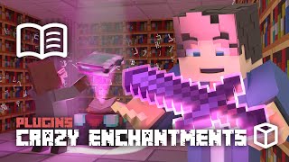 How to Install and Use the Crazy Enchantments Minecraft Plugin [upl. by Ynnavoig]