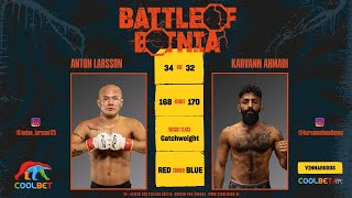 Battle of Botnia 11 Anton Larsson vs Karvann Ahmadi [upl. by Ania]