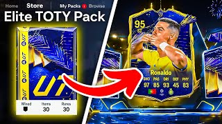 25x 600K ELITE TOTY PACKS 🤯 FC 24 Ultimate Team [upl. by Assi]