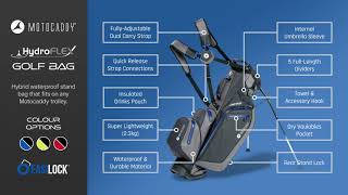 2024 Motocaddy HydroFLEX Bag Features [upl. by Valiant]