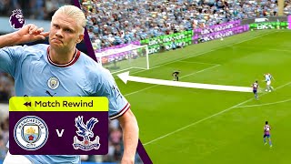 HAALAND HATTRICK AS CITY COME FROM BEHIND  Man City vs Crystal Palace  Premier League Highlights [upl. by Eryt]