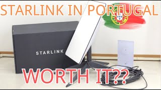 STARLINK IN PORTUGAL REVIEW IS IT ANY GOOD [upl. by Idnahs]