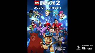 LEGO Dimensions 2 Age Of Vortech Avengers Adventure World Helicarrier Theme Read Description [upl. by Ahsenik]