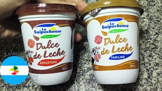 La Suipachense Dulce de Leche Familiar y Repostero 360g  Lácteos Conosur [upl. by Sollars]