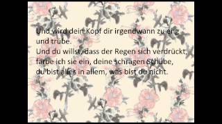 Herbert Grönemeyer  Glück Lyrics [upl. by Enyledam645]