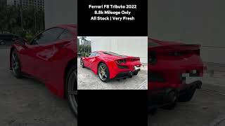 F8 Tributo 2022 Ferrari 88k Mileage Only cars forsale shorts trending [upl. by Seena802]