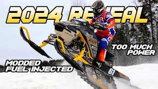 LOUD RACE SLED TESTING  SNOCROSS  PFLIPSEN RACING  VLOG 2024 Ep2 [upl. by Ociram]