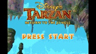 Game Boy Advance Longplay 409 Disneys Tarzan Return to the Jungle EU [upl. by Harol]