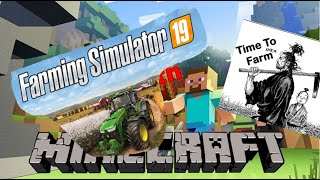 Yapping and playing Farming Simulator Minecraft [upl. by Nnayhs]