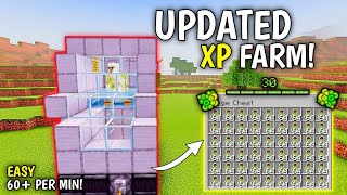 NEW UPDATED XP FARM in Minecraft 121 Bedrock [upl. by Levenson367]