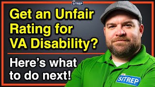 Receive an Unfair Rating for VA Disability VA Higher Level Review amp Supplemental Claim  theSITREP [upl. by Annaeed]