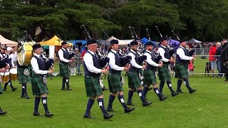 North Stratton Pipe Band from Canada in Grade 2 final 2024 British Championships at Forres Scotland [upl. by Male]