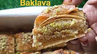 Baklava Recipe  Diwali Special Baklava Recipe  Easy Turkish Recipe  How to Make Baklava  Baklava [upl. by Finnie698]