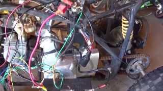 Chinese Quad 110 cc wiring Nightmare [upl. by Ylrebmik]