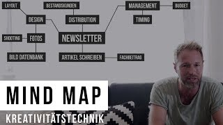 Ideen entwickeln  MINDMAPs erstellen  Marketing Agentur zeigt Kreativitätstechniken [upl. by Gemmell746]