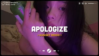 Apologize Let Me Down Slowly ♫ Sad Songs 2023 ♫ Top English Songs Cover Of Popular TikTok Songs [upl. by Uos307]