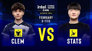 Clem vs Stats  IEM SC2 Katowice 2024  Group Stage [upl. by Allen350]