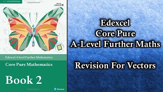 Edexcel A Level Further Maths Core Pure  Vectors [upl. by Zetta]