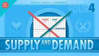 Supply and Demand Crash Course Economics 4 [upl. by Guthrey]