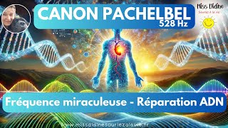 Canon pachelbel 528 hz  Fréquence miraculeuse réparation de lADN 528hz 528frequency relax [upl. by Mellitz]