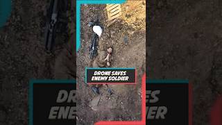 A Moment of Humanity  Ukrainian Drone Pilot Saves Russian Soldier shorts story humanity soldier [upl. by Noswal]