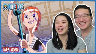 NAMI VS KALIFA  One Piece Episode 295 Couples Reaction amp Discussion [upl. by Broeker]