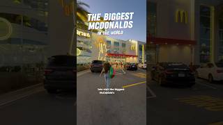 I VISITED THE BIGGEST MCDONALDS IN THE WORLD😱 [upl. by Hatfield]