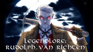 DampD Legendlore Rudolph Van Richten  DampD 5E Character Breakdown [upl. by Sewole731]