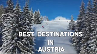 Top 5 Holiday destinations in Austria for skiing Holidays [upl. by Icart332]