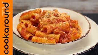 Rigatoni allamatriciana di Luca  Ricette primi piatti sfiziosi [upl. by Milt476]