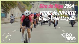 Giro de Rigo 2024 FINAL de INFARTO Grupo lider a Meta ciclismo cycling [upl. by Heigl723]