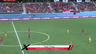 2015 Malaysia FA Cup SF 1st Leg  LionsXII vs Terengganu 9 May 2015 [upl. by Zaria]