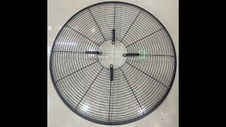 Utility Type Family Fan Guard Making Machines Production Line 7 in 1 [upl. by Bickart28]