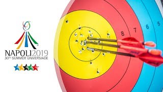 Live Recurve finals  Napoli 2019 Universiade [upl. by Lagiba]