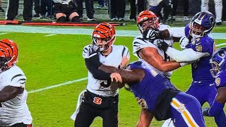 Ravens Controversial Win Over Bengals Had Defensive Holding Roughing Passer Violations  Were They [upl. by Rye466]