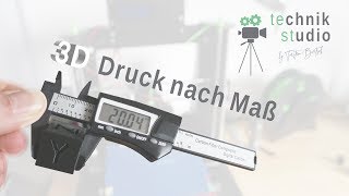 Drucken nach Maß 3D Drucker kalibrieren [upl. by Anderea]