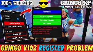 GRINGO XP V102 REGISTER LOGIN PROBLEM  GRINGO XP V102 DOWNLOAD  GRINGO XP OBB FILE SETUP [upl. by Leahcimaj445]