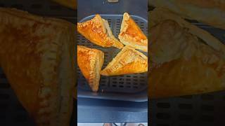 Nutella Puff Pastries in Air Fryer shorts shortsvideo youtubeshorts [upl. by Costanzia]