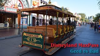 Disneyland MaxPass Review from an infrequent visitor HD [upl. by Audly200]