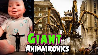 Top Giant Animatronics That Are Pure Nightmare Fuel [upl. by Weinshienk]